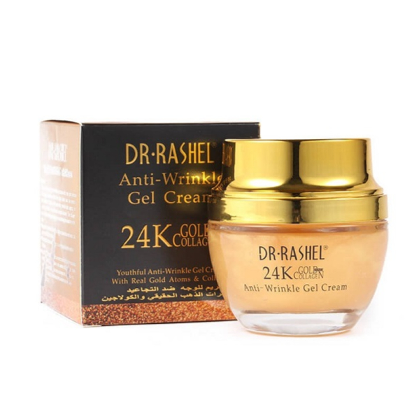 كرم ژل ضد چروک دور چشم دکتر راشل Dr. Rachel مدل 24K Gold and Collagen - آبرسانی پوسترفع چین چروکنرم و لطیف کنندهتغذیه کننده پوستتغذیه و ترمیم پوستلایه بردار پوست مردهبستن منافذ باز پوستمنسجم شدن بافت پوستشاداب و سفت کننده پوست