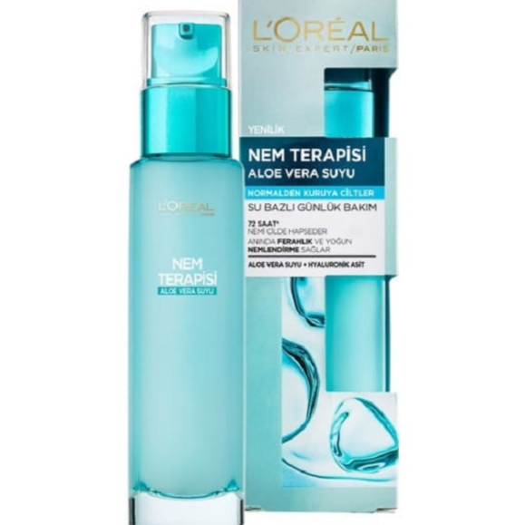 آبرسان هیدرا جنیوس لورآل L'Oreal - فاقد پارابنآبرسان قویحجم دهنده پوستشفاف کننده پوستماندگاری 72 ساعتهعملکرد حفاظتی پوستتنظیم کننده PH پوستحفظ رطوبت رسانی پوستحاوی آب آلوئه ورا و هیالورونیک اسیدمناسب برای پوست های نرمال تا مختلطالهام گرفته از محصولات مراقبت از پوست آسیایی