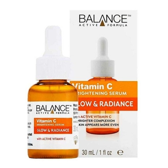 سرم روشن کننده ویتامین C بالانس اکتیو فرمولا Balance Vitamin C - بدون چربیفرمول سبکحاوی دو فرم پایدار ویتامین سیحاوی کنستانتره 3 درصد Stay-Cافزایش روشنایی و شفافیت پوستبدون پارابن، گلوتن و رنگ مصنوعیحاوی کنستانتره 6 درصد Illumiscinکاهش لک و نقاط تیره ناشی از افزایش سنایجاد نمای شفاف، هموار و درخشان پوست