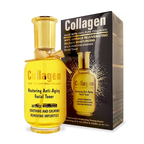 تونر ضد چروک و جوان کننده وکالی کلاژن Wokali Collagen - مناسب برای تمام سنین و انواع پوست
آبرسان و مرطوب کننده بسیار قوی پوست
شاداب ، نرم کننده و جوان ساز فوری پوست
ضد چین و چروک ،ضدلک و سفید کننده پوست
بدون پارابن، بدون الکل ،بدون سیلیکون و سرشار از کلاژن خالص
دارای هیالورونیک اسید، رتینول ویتامین، کلاژن، آلوورا و ویتامین C