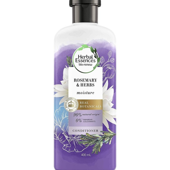 شامپو نرم کننده موی رطوبت رسان رزماری و گیاهان هربال اسنس Herbal Essences - شانه کشی آسان موبدون پارابن و رنگ مصنوعینرم کننده و لطافت بخش موهاحاوی رزماری جهت احیای رطوبت مورایحه دلپذیر گیاهی، نعناع و چوب صندلحاوی بیش از 90 درصد عصاره های طبیعیحاوی عصاره های گیاهی غنی از مواد مغذیحاوی روغن نعناع جهت شادابی و تقویت موحاوی آلوئه ورا جهت آبرسانی و حفظ شادابی موهاامضا شده توسط پ ...