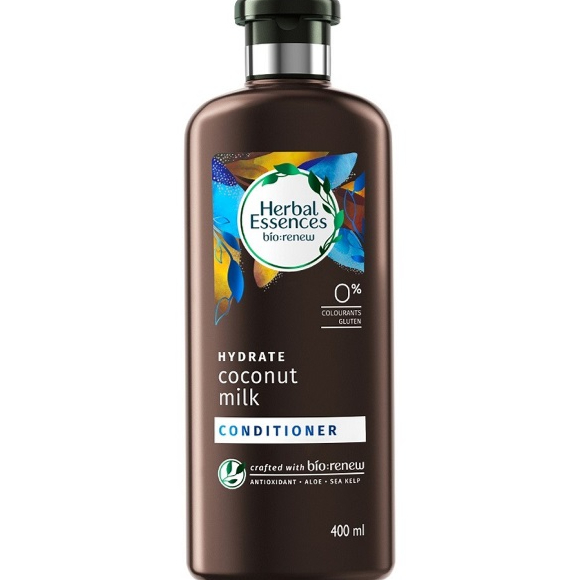 نرم کننده شیر نارگیل هربال اسنس Herbal Essences - شانه کشی آسان مومقابله با رادیکال های آزادبدون پارابن، گلوتن و رنگ مصنوعیمحافظت از مو در برابر آسیب دیدگیحاوی شیر نارگیل جهت آبرسانی قوی موحاوی عصاره ابریشم ذرت جهت نرمی موحاوی بیش از 90 درصد عصاره های طبیعیرایحه دلپذیر نارگیل، گل های سفید و وانیلحاوی عصاره گل ارکیده غنی از آنتی اکسیدانحاوی آلوئه ور ...