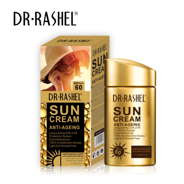 کرم ضد آفتاب و ضد پیری دکتر راشل Dr.Rashel SPF60 - سبک
بدون چربی
ماندگاری بالا
ضد چین و چروک
حاوی طلا و کلاژن
محافظت از پوست
ترمیم و باز سازی پوست
جلوگیری از پیری زود رس
مانع تیره شدن پوست در اثر آفتاب